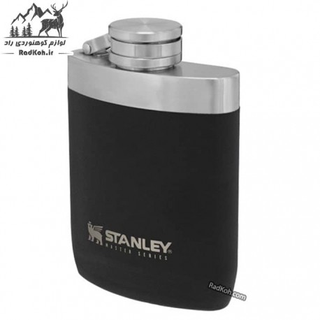 فلاسک جیبی کتابی استنلی مستر مدل Hip Flask 0.23L رنگ مشکی
