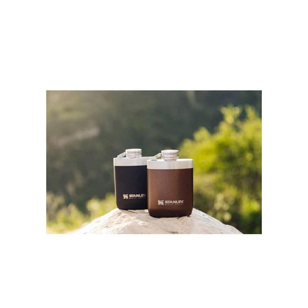 فلاسک جیبی کتابی استنلی مستر مدل Hip Flask 0.23L