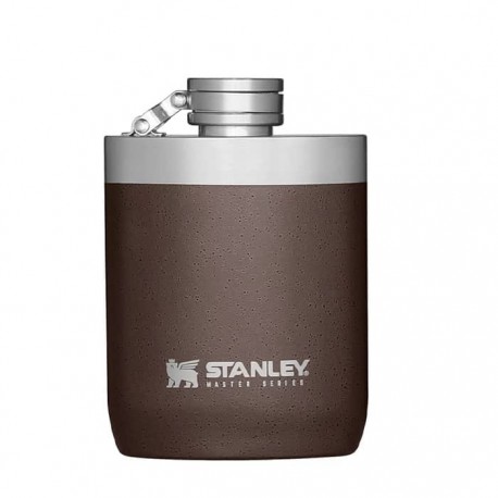 فلاسک جیبی کتابی استنلی مستر مدل Hip Flask 0.23L رنگ خاکستری