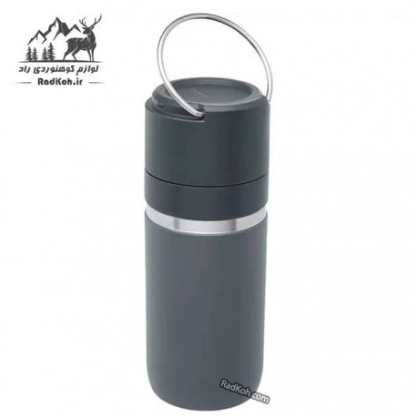 فلاسک سرامیکی 470 میلی لیتری استنلی مدل stanley Go Bottle 0.47L رنگ خاکستری