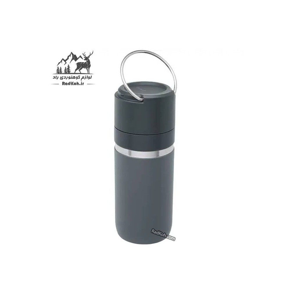 فلاسک سرامیکی 470 میلی لیتری استنلی مدل stanley Go Bottle 0.47L رنگ خاکستری