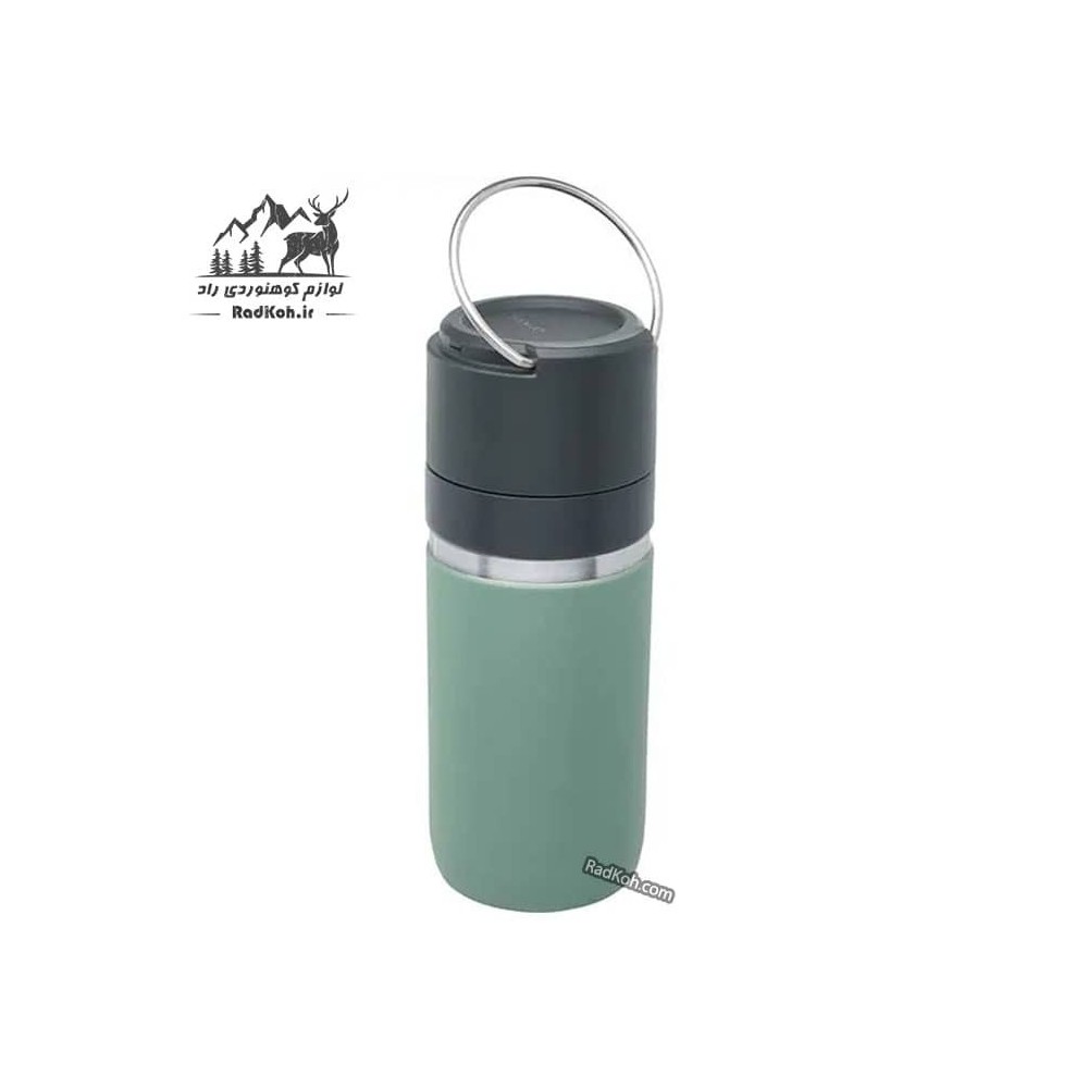 فلاسک سرامیکی 470 میلی لیتری استنلی مدل stanley Go Bottle 0.47L رنگ سبز