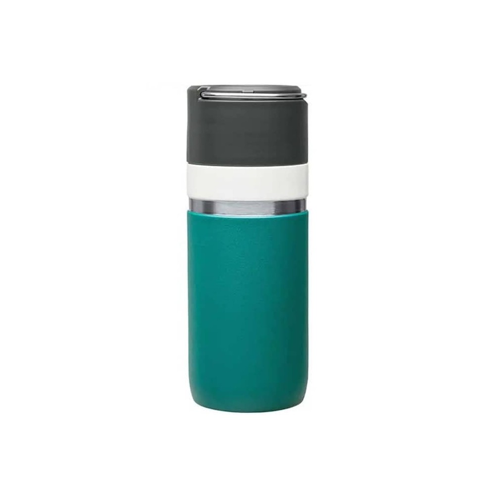 فلاسک سرامیکی 470 میلی لیتری استنلی مدل stanley Go Bottle 0.47L رنگ سبز آبی