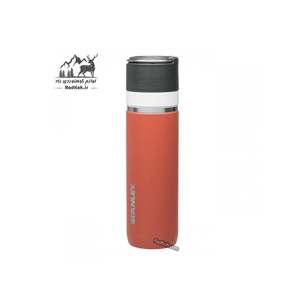 فلاسک سرامیکی 700 میلی لیتری استنلی مدل stanley Go Bottle 0.70L رنگ نارنجی