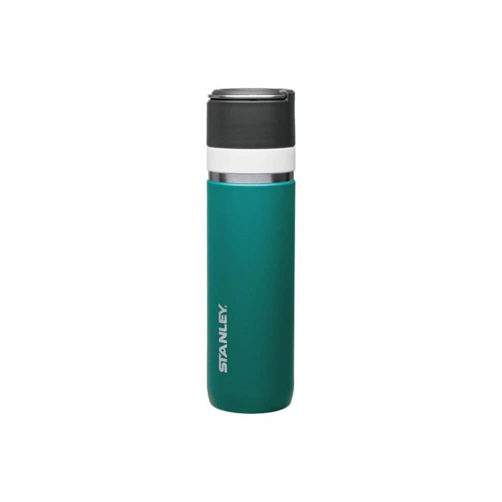 فلاسک سرامیکی 700 میلی لیتری استنلی مدل stanley Go Bottle 0.70L رنگ سبزآبی