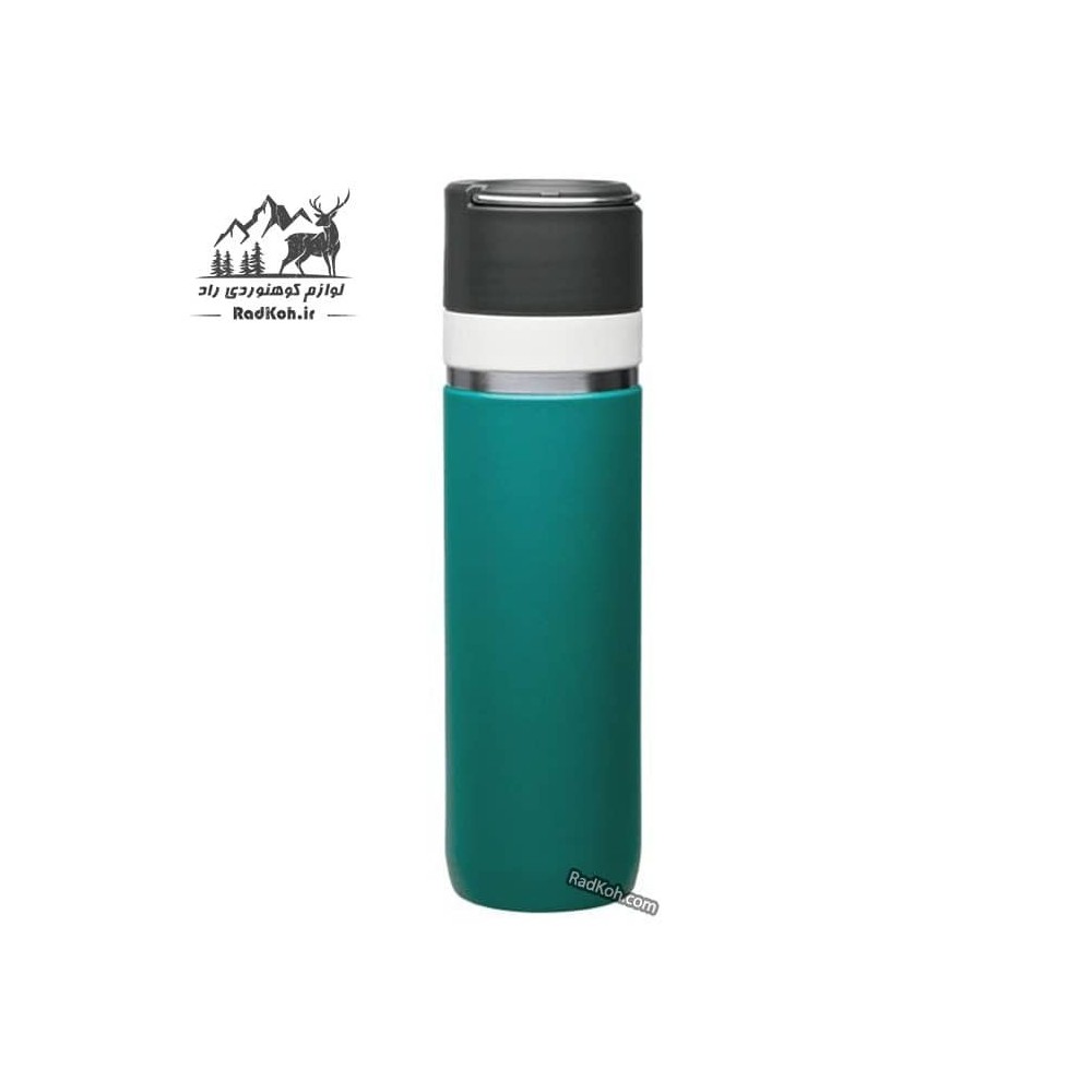 فلاسک سرامیکی 700 میلی لیتری استنلی مدل stanley Go Bottle 0.70L رنگ سبزآبی