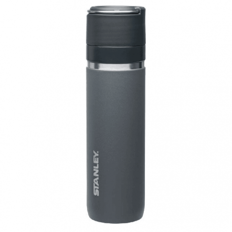 فلاسک سرامیکی 700 میلی لیتری استنلی مدل stanley Go Bottle 0.70L رنگ خاکستری