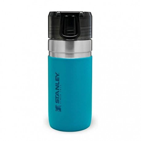 قمقمه دو جداره استنلی 0.47 میلی لیتری مدل Water Bottle 0.47L رنگ آبی فیروزه ای
