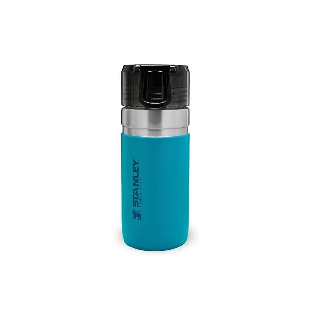 قمقمه دو جداره استنلی 0.47 میلی لیتری مدل Water Bottle 0.47L رنگ آبی فیروزه ای