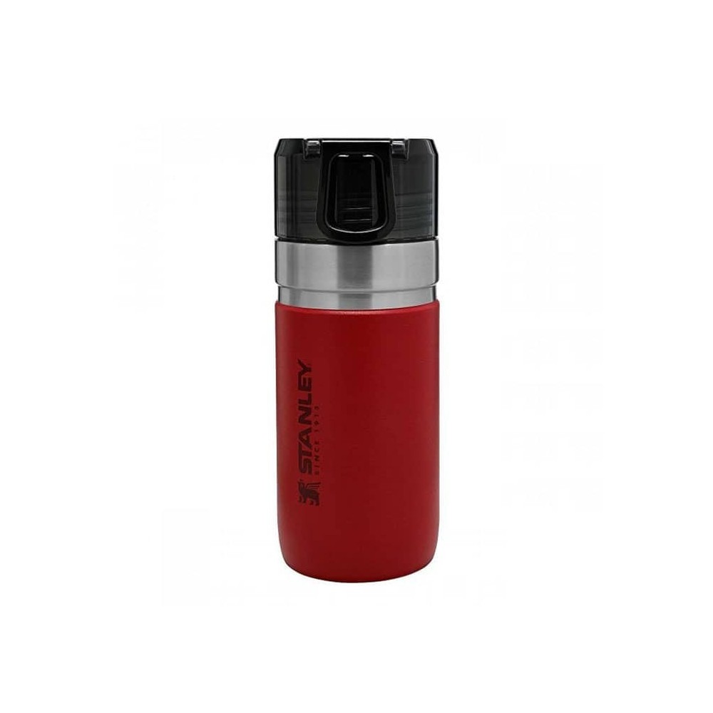 قمقمه دو جداره استنلی 0.47 میلی لیتری مدل Water Bottle 0.47L رنگ زرشکی