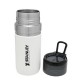 قمقمه دو جداره استنلی 0.47 میلی لیتری مدل Water Bottle 0.47L رنگ سفید