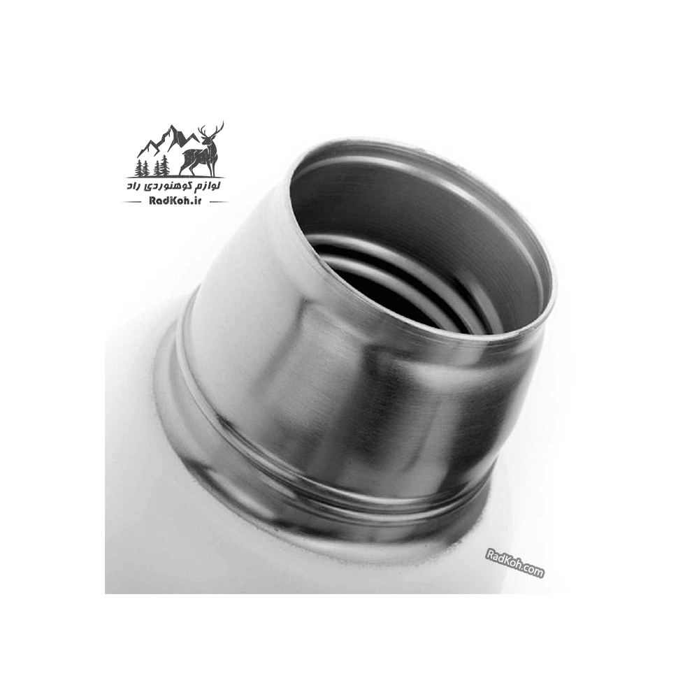 فلاسک بدنه وکیوم 730 میلی لیتری استنلی ادونچر مدل Vacuum Bottle 0.73L رنگ سفید