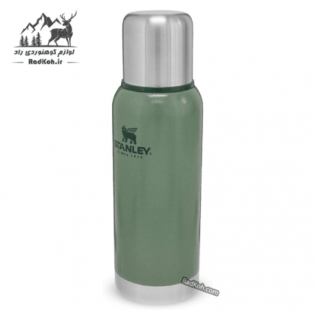 فلاسک بدنه وکیوم 730 میلی لیتری استنلی ادونچر مدل Vacuum Bottle 0.73L رنگ سبز