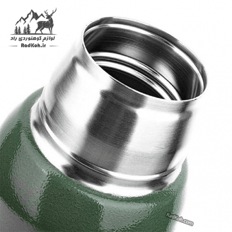فلاسک بدنه وکیوم 730 میلی لیتری استنلی ادونچر مدل Vacuum Bottle 0.73L رنگ سبز