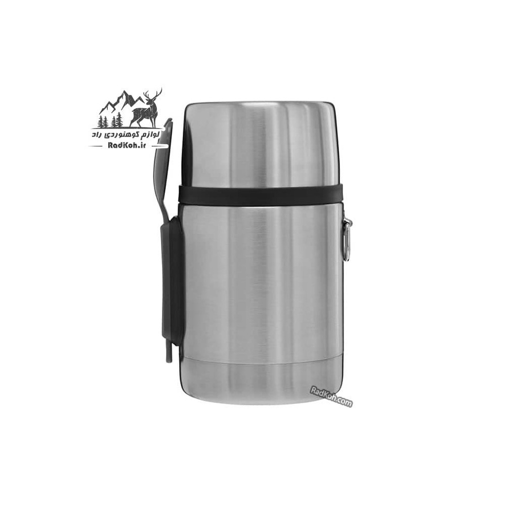 فلاسک غذای با قاشق 530 میلی لیتری استنلی ادونچر مدل Food Jar 0.53L رنگ استیل (نقره ای)