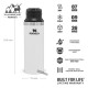 ماگ مسافرتی 470 میلی لیتری استنلی ادونچر مدل Switchback Travel Mug 0.47L رنگ سفید