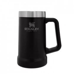 ماگ دوجداره دسته دار 700 میلی لیتر استنلی مدل Beer Stein 0.70L رنگ مشکی