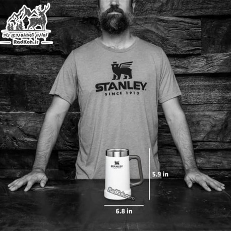 ماگ دوجداره دسته دار 700 میلی لیتر استنلی مدل Beer Stein 0.70L