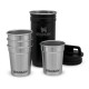 ست شات استنلی سری ادونچر مدل Nesting shot glass set رنگ مشکی