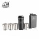 ست شات و قمقمه کتابی استنلی ادونچر مدل Shot Glass + Flask Set رنگ مشکی