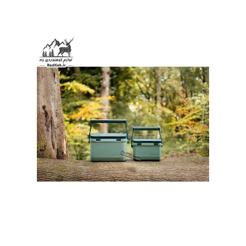یخدان مسافرتی 15.1 لیتری استنلی ادونچر مدل outdoor cooler 15.1l رنگ سبز