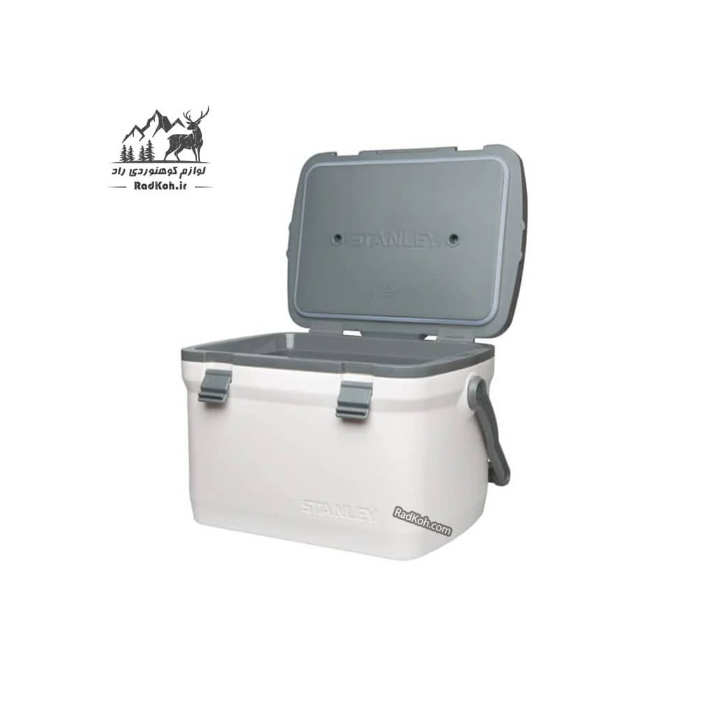 یخدان مسافرتی 15.1 لیتری استنلی ادونچر مدل outdoor cooler 15.1l رنگ سفید