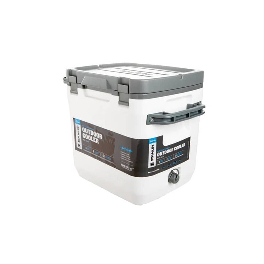 یخدان استنلی 28.3 لیتری مدل Outdoor Cooler 28.3L رنگ سفید