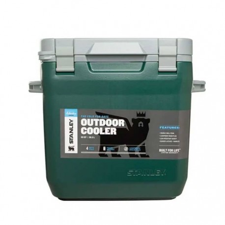 یخدان استنلی 28.3 لیتری مدل Outdoor Cooler 28.3L رنگ سبز