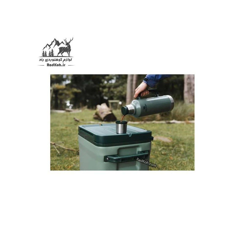 یخدان استنلی 28.3 لیتری مدل Outdoor Cooler 28.3L رنگ سبز