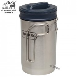 قهوه ساز سفری استنلی سری ادونچر مدل Boil + Brew 0.94L رنگ استیل