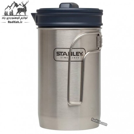 قهوه ساز سفری استنلی سری ادونچر مدل Boil + Brew 0.94L رنگ استیل