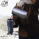 کتری استیل 6 نفره با صافی استنلی ادونچر مدل percolator رنگ استیل