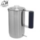 کتری استیل 6 نفره با صافی استنلی ادونچر مدل percolator رنگ استیل