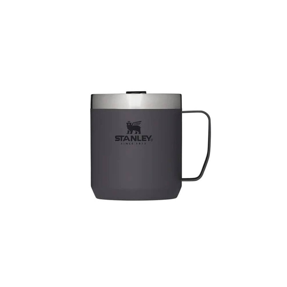 ماگ کوهنوردی 35ml کلاسیک استنلی مدل Camp Mug 0.35L رنگ خاکستری