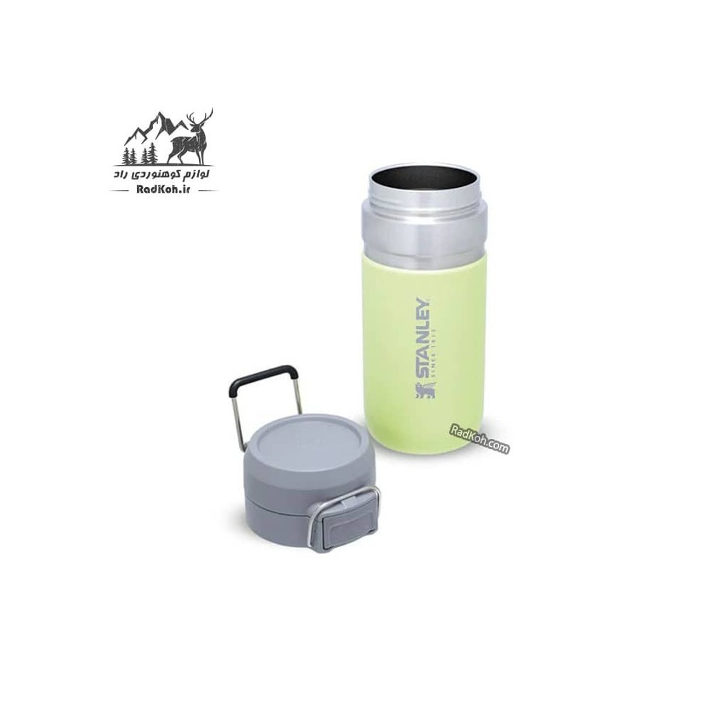 ماگ سفری استنلی مدل Water Bottle 0.47L رنگ سبز روشن