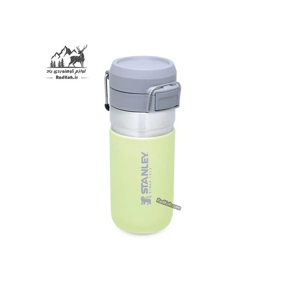 ماگ سفری استنلی مدل Water Bottle 0.47L رنگ سبز روشن