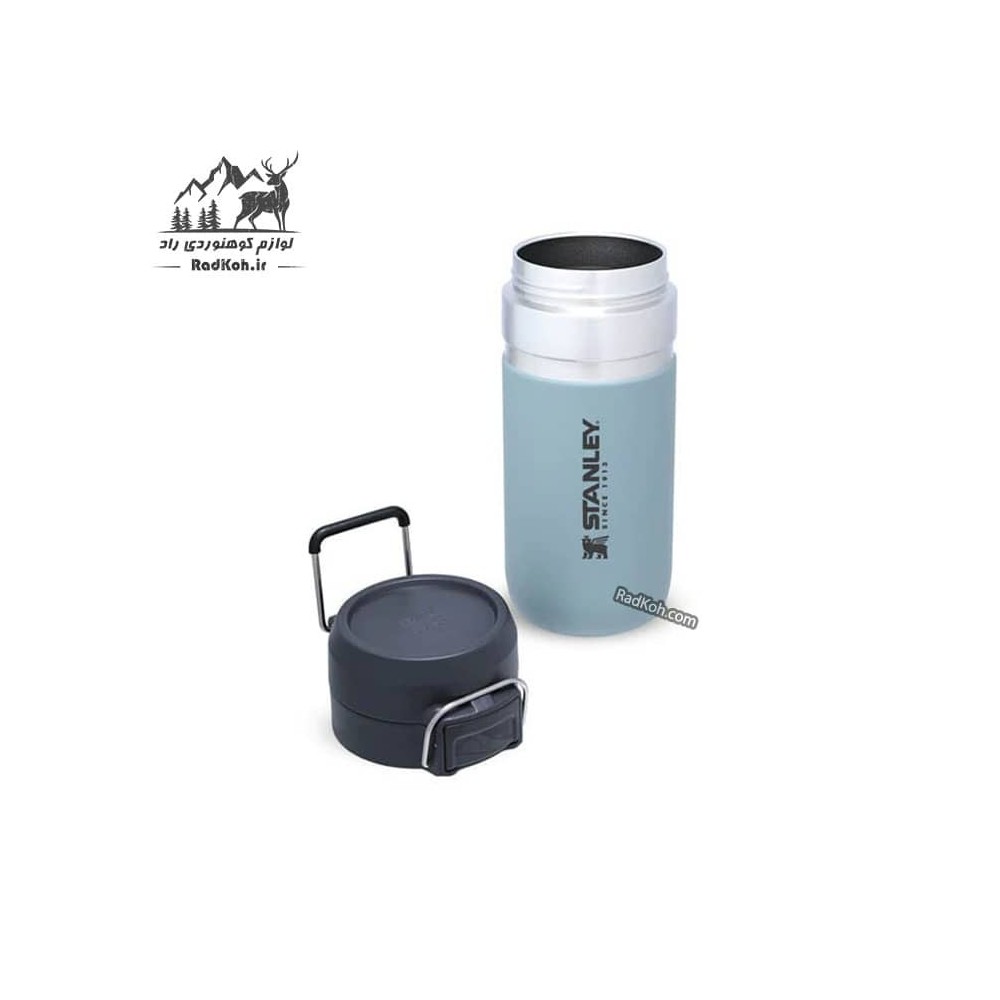 ماگ سفری استنلی مدل Water Bottle 0.47L رنگ آبی یخی