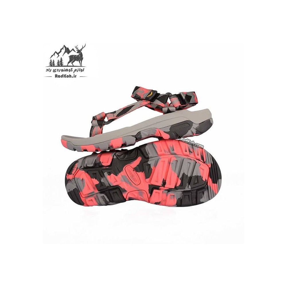 صندل جلو باز طبیعت گردی زنانه اسنوهاک مدل Satrup کد SN-244 رنگ قرمز