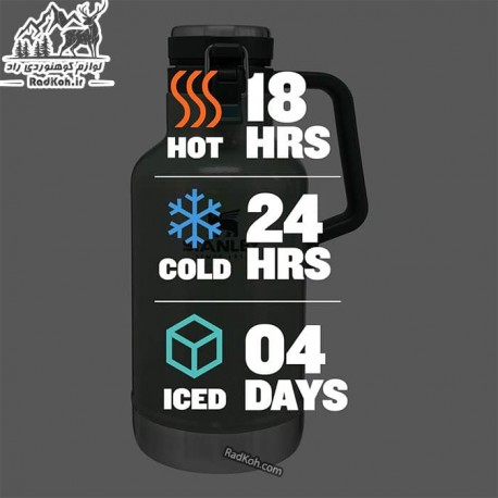 فلاسک قفل دار 1.9 لیتری استنلی کلاسیک مدل Growler 1.9 L