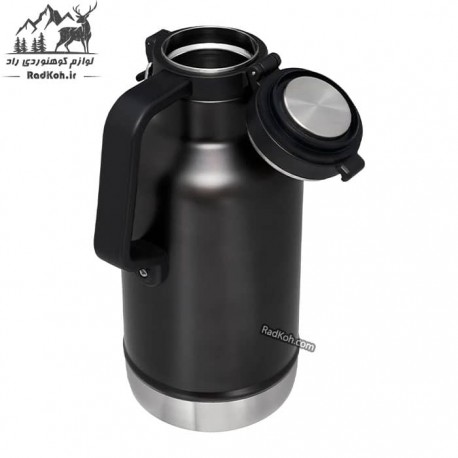 فلاسک قفل دار 1.9 لیتری استنلی کلاسیک مدل Growler 1.9 L رنگ مشکی