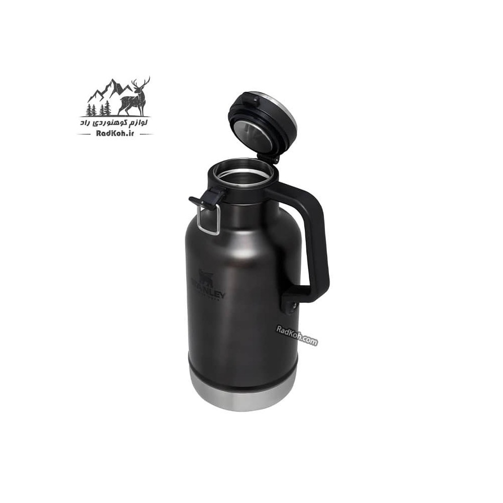 فلاسک قفل دار 1.9 لیتری استنلی کلاسیک مدل Growler 1.9 L رنگ مشکی
