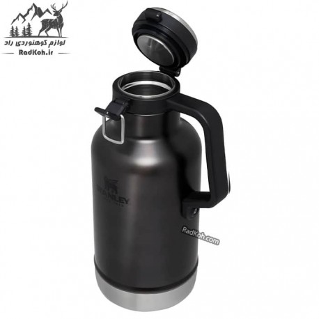 فلاسک قفل دار 1.9 لیتری استنلی کلاسیک مدل Growler 1.9 L رنگ مشکی