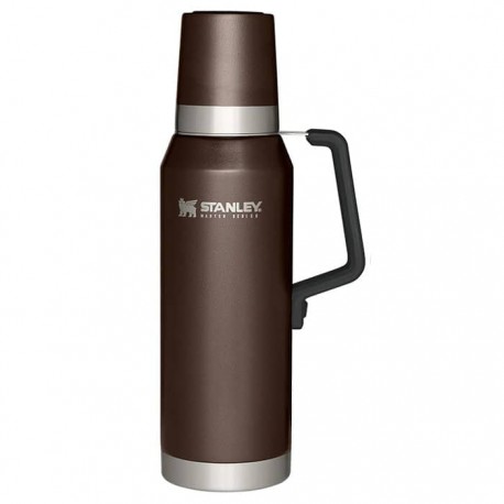 فلاسک نشکن 1.3 لیتری استنلی مستر مدل Master Thermal Bottle 1.3L رنگ خاکستری تیره