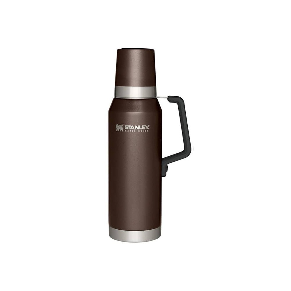 فلاسک نشکن 1.3 لیتری استنلی مستر مدل Master Thermal Bottle 1.3L رنگ خاکستری تیره
