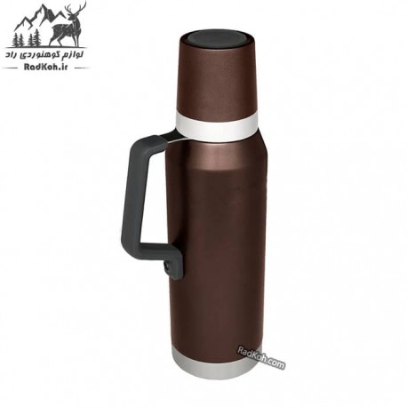 فلاسک نشکن 1.3 لیتری استنلی مستر مدل Master Thermal Bottle 1.3L رنگ خاکستری تیره