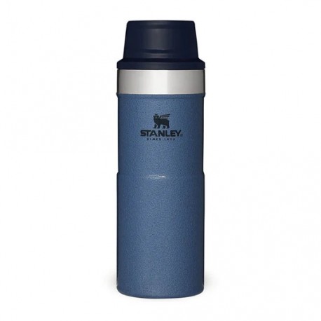 ماگ تریجر اکشن 350 میلی لیتری استنلی کلاسیک مدل stanley Classic Triggr Action Mug .35 L رنگ آبی نفتی
