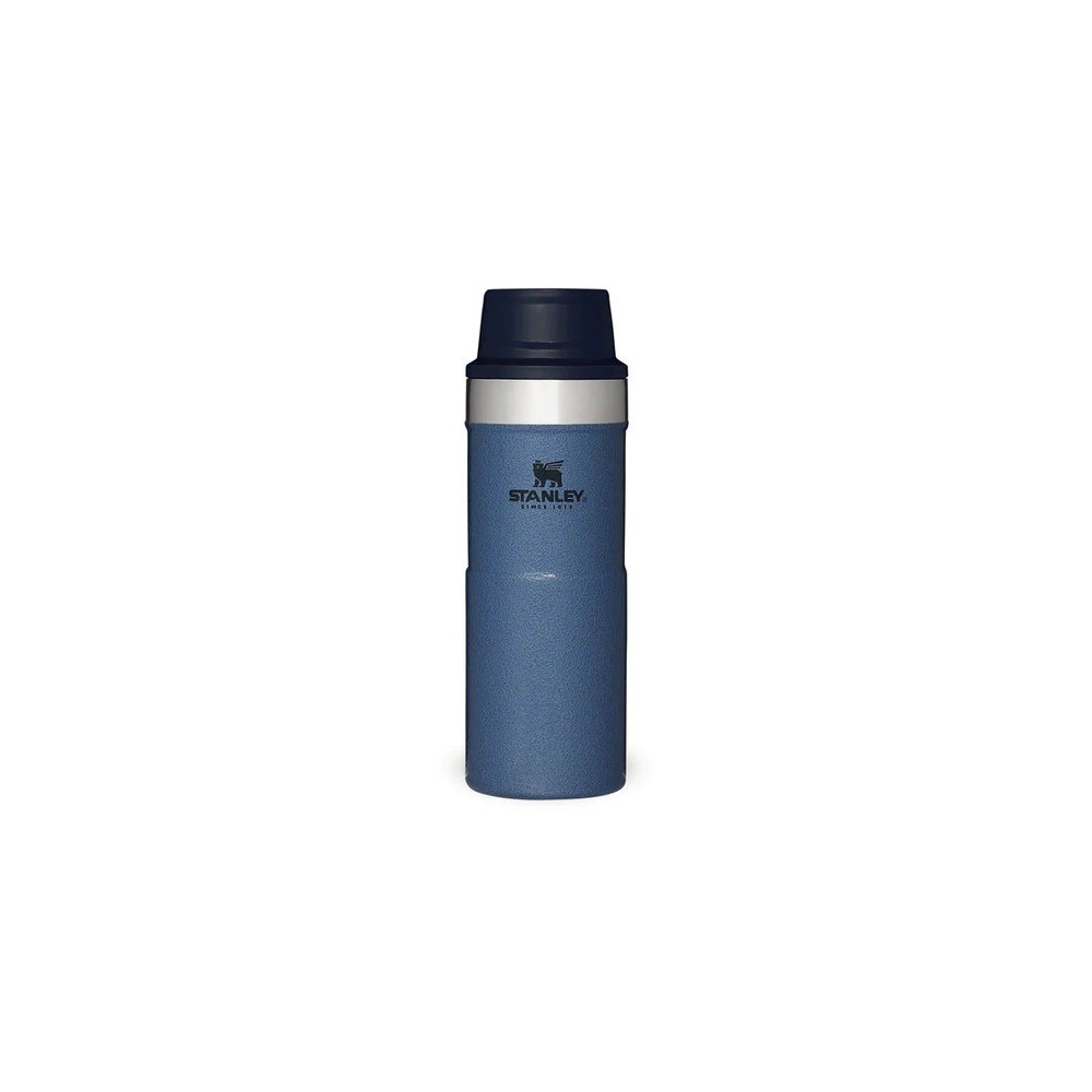 ماگ تریجر اکشن 350 میلی لیتری استنلی کلاسیک مدل stanley Classic Triggr Action Mug .35 L رنگ آبی نفتی