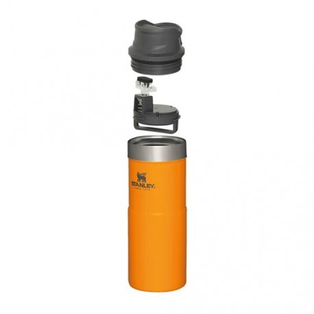ماگ تریجر اکشن 350 میلی لیتری استنلی کلاسیک مدل stanley Classic Triggr Action Mug .35 L رنگ نانجی