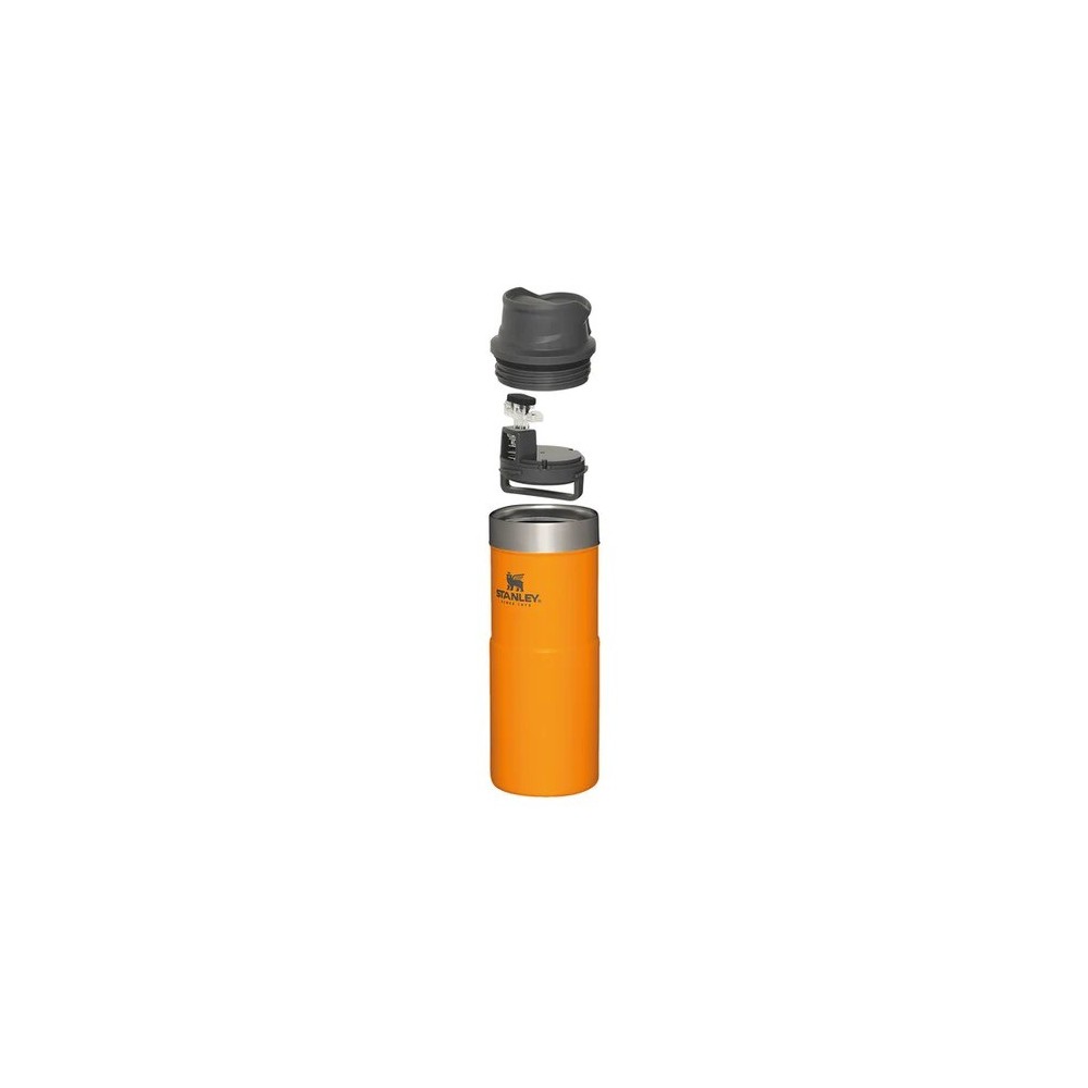 ماگ تریجر اکشن 350 میلی لیتری استنلی کلاسیک مدل stanley Classic Triggr Action Mug .35 L رنگ نانجی