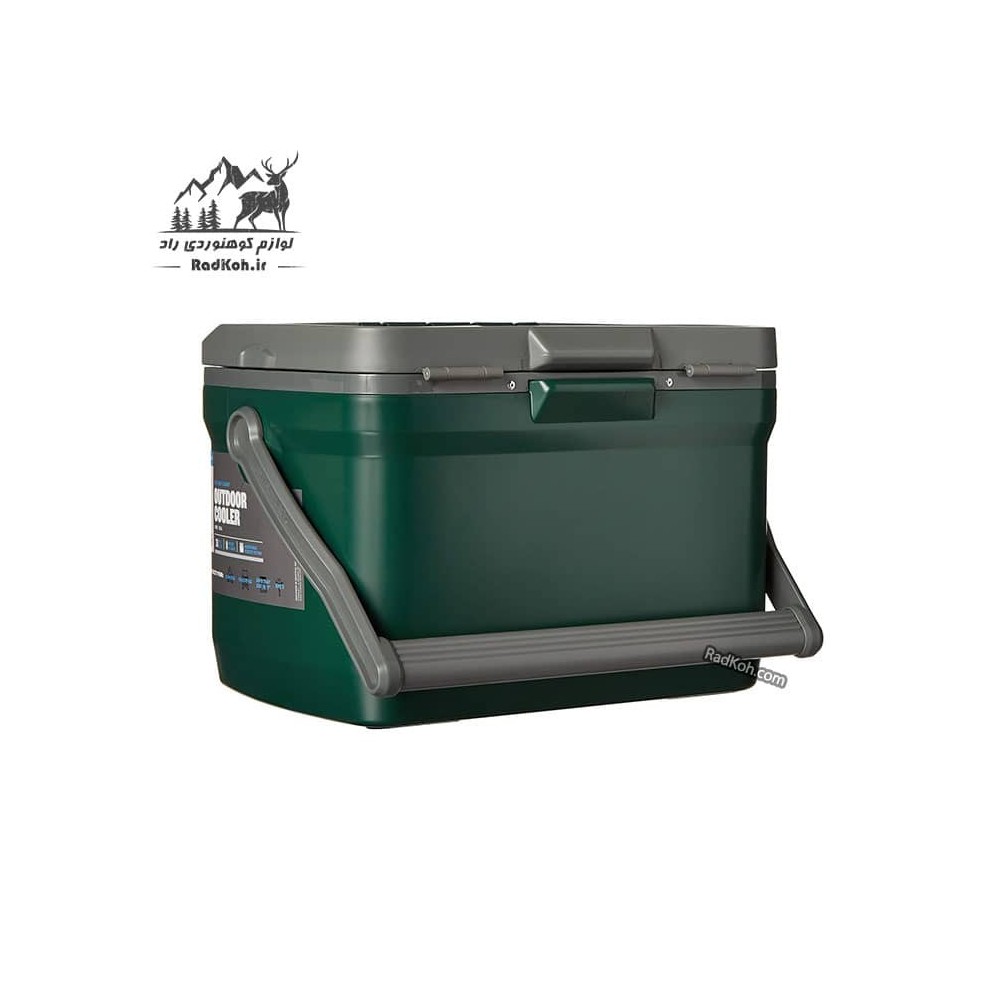 یخدان مسافرتی 15.1 لیتری استنلی ادونچر مدل outdoor cooler 15.1l رنگ سبز